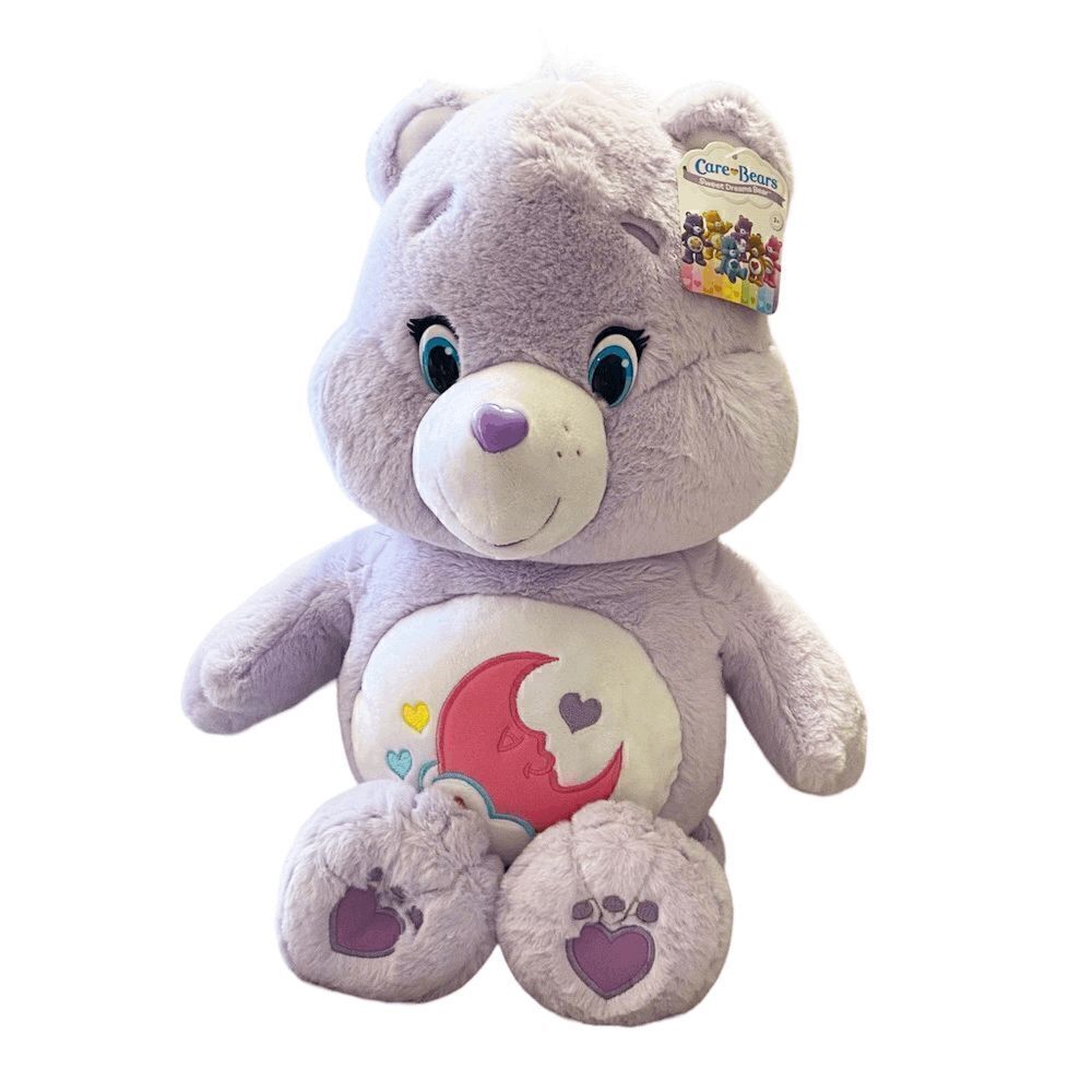 NWT Vtg 2015 Care Bears Stuffed Purple Toy Bear Sweet Dreams Plush Animal 20”